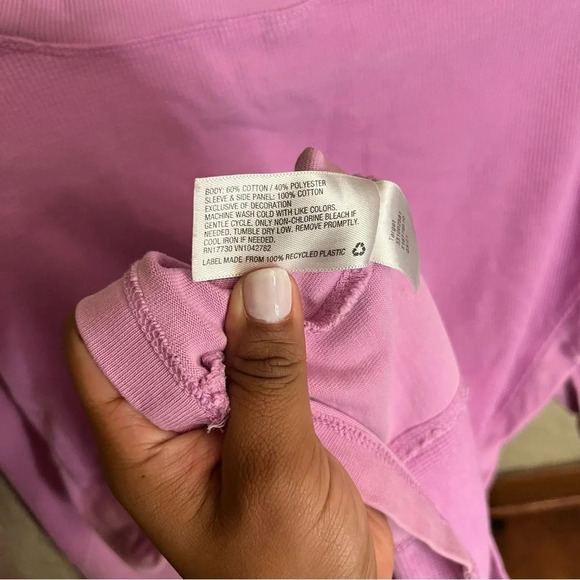 Purple Wild Fable Waffle Knit Long Sleeve - Picture 2 of 7